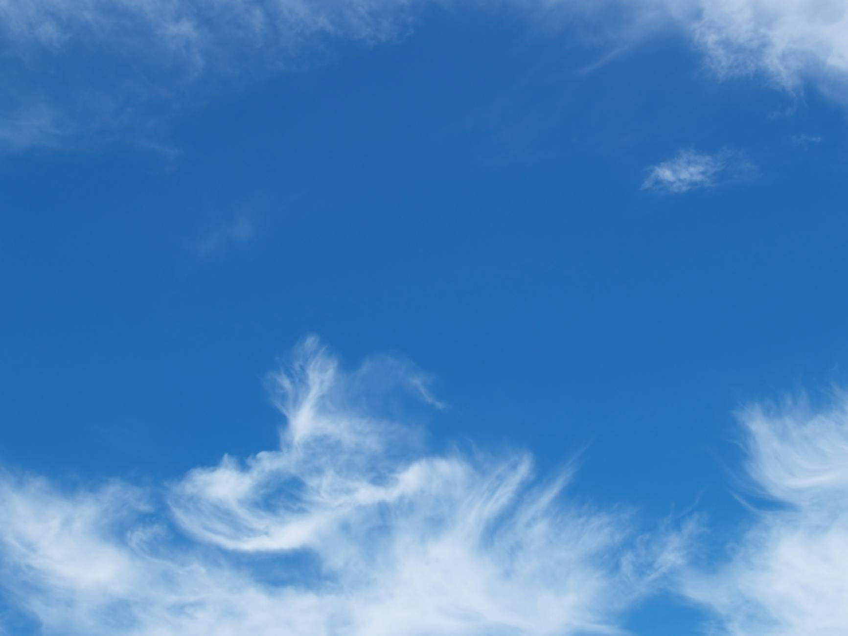 white and blue cloudy sky